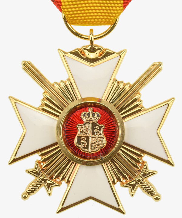 Reuß Fürstlich Reußisches Ehrenkreuz 2. Klasse mit Schwertern